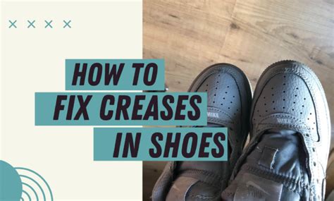 how to uncrease leather shoes.